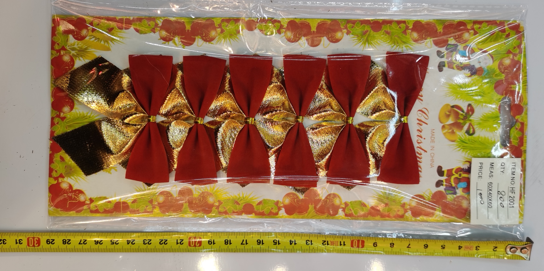 新品圣诞爆款蝴蝶结混款的