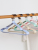 Non-Slip PVC Coated Hanger Thick Clothes Hanger 30 Balcony Non-Marking Hanger Household Adult Clothes Hanger Wet and Dry 50