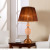 American Jade Table Lamp Living Room Study Bedroom Bedside Hotel Villa Club Design Decoration Copper Table