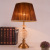 American Jade Table Lamp Living Room Study Bedroom Bedside Hotel Villa Club Design Decoration Copper Table
