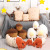 NS Nordic Style Plush Toy Home Pillow Happy Family Pillow Bread Slice Boiled Egg Cloud Cartoon