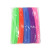 Color Plastic Comb without Handle Large Dense Tooth Comb