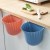 Kitchen Trash Can Cabinet Door Wall-Mounted Classification Garbage Bin Household Large and Small Bathroom Plastic Wastebasket