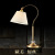 American Style Desk Lamp Creative Art Iron Lamp Office Study Desk Bedroom Bedside Eye Protection Dimmable Table Lamp