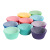 Solid Color Cake Paper Cup Cake Paper Cake Cup Cake Paper Support High Temperature Resistance Anti-Oil Paper 1000 Pieces