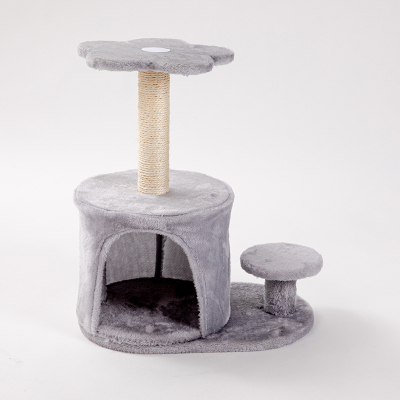 Flower Cat Climbing Frame Cat Tree Cat Nest Integrated Cat Scratch Trees Multi-Functional Climbing Frame Cat Climber 