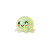 Luminous Octopus with Light Squeezing Toy Foreign Trade Manufacturer Octopus Vent Decompression Air Ball TPR Toy