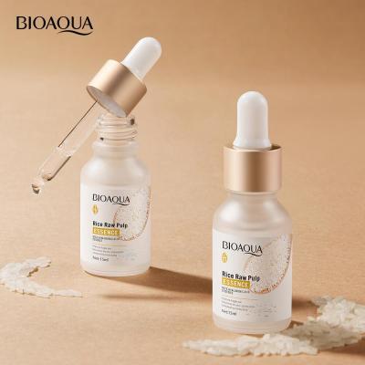 For Export Bioaoua Rice Hyaluronic Acid Essence Hydrating and Lifting Whitening Skin Color Improving Rough Essence