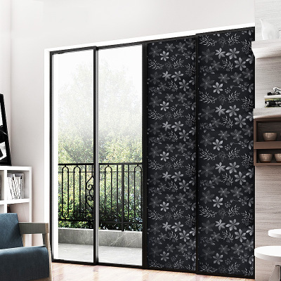 Spot Glass Film Shading Bathroom Black Opaque Self-Adhesive Glass Sticker Thermal Insulation and Sun Protection Stable Supply