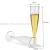 160ml Plastic Champagne Cup Wine Glass Yogurt Goblet Disposable Outdoor Party Bright Benzene PS Hard Plastic Thick
