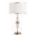 Bedroom Bedside Lamp Modern Light Luxury Table Lamp Living Room Sample Room Apartment Decoration Glass Lamp