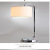 Factory Lamps Wholesale Modern Simple Stainless Steel Bedroom Table Lamp Creative Design Hotel Lobby Living Room Table Lamp