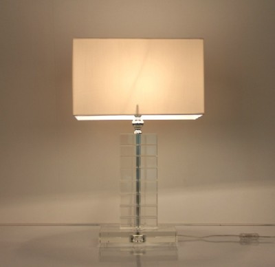 Wholesale Modern American Crystal Stylish Simple Designer Sample Room Living Room Table Lamp Hotel Guest Room Bedside Table Lamp