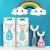 Children's Toothbrush U-Shaped Baby Cartoon Creative Silicone Toothbrush Soft Hair Wholesale Factory Toothbrush Wholesale