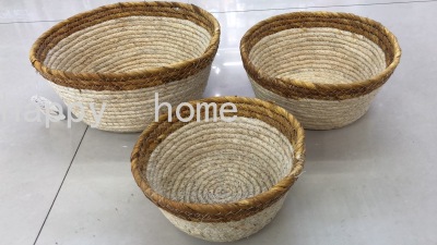 Storage Basket Farm Rice Basket Drying Manufacturers Supply Complete Sets of Woven Baskets