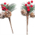 Christmas Hawthorn Pine Cypress Twig Cutting Pine Needle Pine Cone Christmas Decorations  Napkin Ring Christmas Wreath