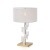 Table Lamp Modern Designer Post-Modern Minimalist Living Room Bedroom Glass Creative Square Acrylic Three-Dimensional Table Lamp