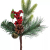 Christmas Hawthorn Pine Cypress Twig Cutting Pine Needle Pine Cone Christmas Decorations  Napkin Ring Christmas Wreath