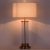 Light Luxury Table Lamp Golden Crystal Glass Stick Creative Simple Post-Modern Bedroom Bedside Lamp Model Room Living Room Decoration