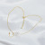 2022new Trendy Temperament Clavicle Chain Women's Niche Design Pearl Necklace Personality Internet Influencer Yuji