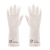 Rubber Gloves Translucent Dishwashing Gloves Transparent White Waterproof Kitchen Laundry Washing Bowl Plastic Cleaning Household Gloves