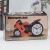 Korean Style Creative Swing Table Motorcycle Alarm Clock Student Wake-up Clock Stationery Store Supply Daily Necessities Wholesale