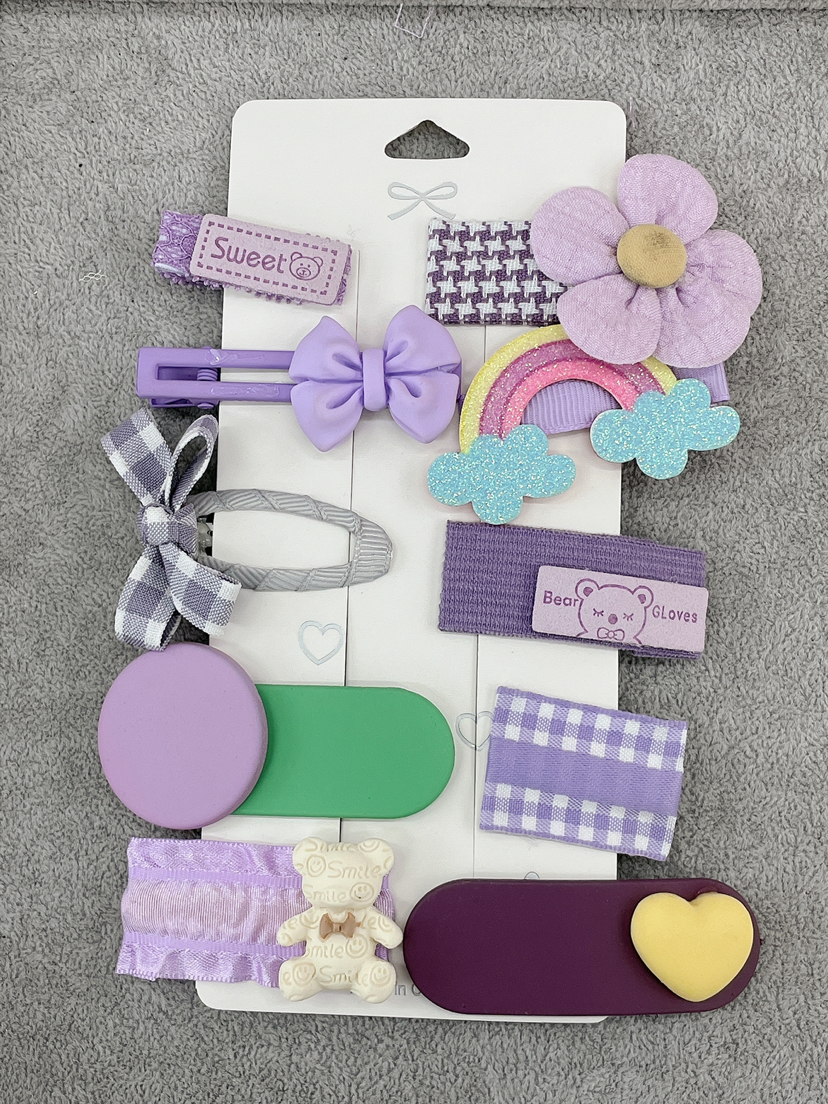 韩版少女发饰套装夹2022新款潮流小清新头饰