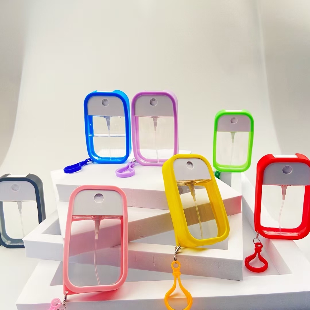 苹果卡片喷瓶苹果喷雾瓶化妆便携式分装瓶酒精喷瓶香水卡片喷瓶