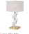 Table Lamp Modern Designer Post-Modern Minimalist Living Room Bedroom Glass Creative Square Acrylic Three-Dimensional Table Lamp
