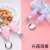 Baby and Infant Children's Short Handle Fork and Spoon Set Cartoon Tableware Training Food Supplement Spoon 304 Stainless Steel Children Spoon