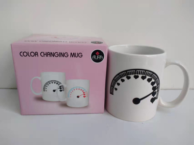 Ls59 Creative Valentine's Day Discoloration Cup Love Magic Cup Daily Use Articles Ceramic Cup Mug Water Cup2023