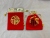Golden Edge Flannel Bag Spot Hot Sale Customizable Logo Various Models Brocade Jewelry Drawstring Golden Edge Lucky Bag Wholesale