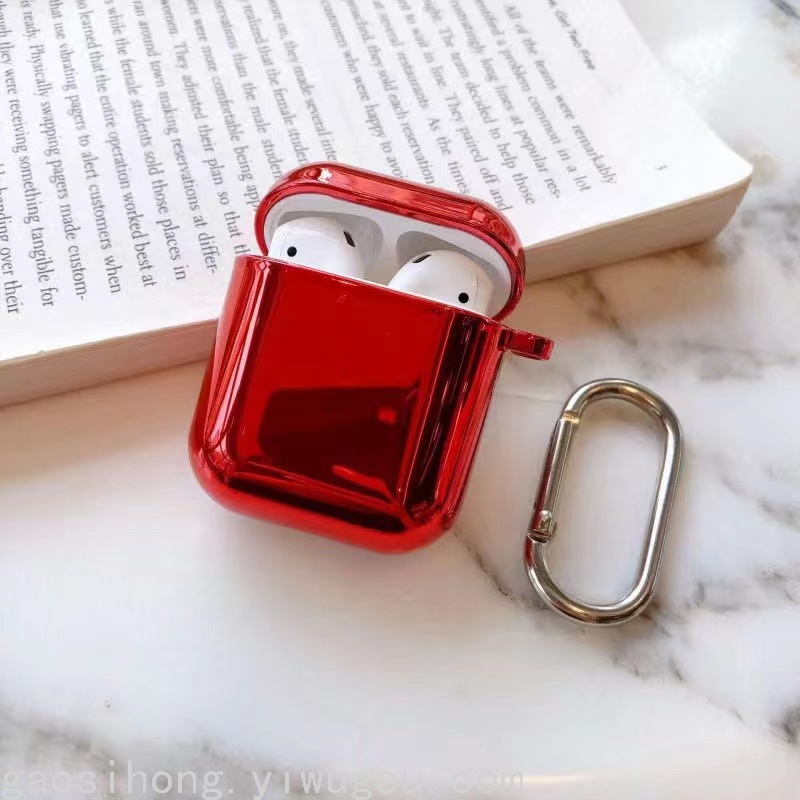 电镀 适用苹果蓝牙耳机壳AirPods Pro TWS耳机保护套新品