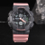 New Double Inserts Dual Display Sports Electronic Watch Multifunctional Outdoor Waterproof Watch