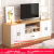 Solid Wood Nordic TV Cabinet Simple Small Apartment White Locker Combination Floor Cabinet Height