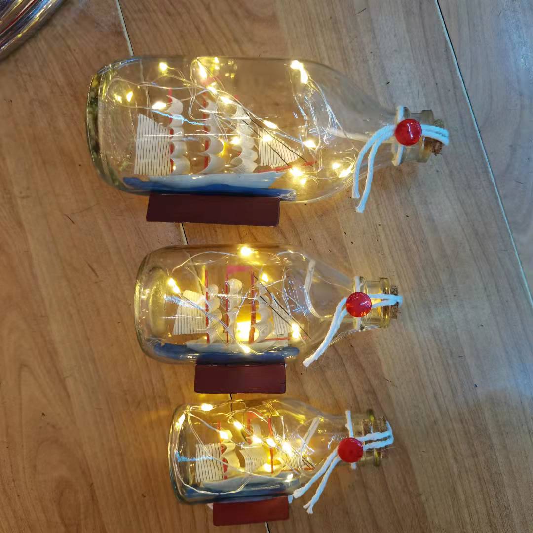 瓶中船  漂流瓶  许愿瓶   海洋系列产品礼品