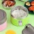 New Vacuum 304 Stainless Steel Insulated Lunch Box Office Lunch Box round Japanese Lunch Box Student Lunch Box