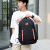 Backpack Men Travel Business Casual Backpack Outdoor Travel Large-Capacity Backpack Student School Black Schoolbag