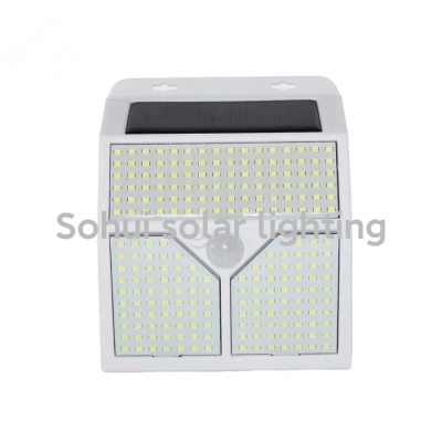 Solar Wall Lamp 368Led Solar Sensor Wall Lamp Solar Lamp Wall Lamp Outdoor Cross-Border New Arrival Wall Lamp