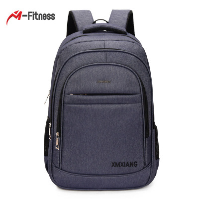 Middle School Student Schoolbag Fashionable All-Match Large Capacity Business Casual Computer Bag Thickened Burden-Reducing Shock-Absorbing Waterproof Backpack