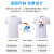 Cotton 180G round Neck Short Sleeve T-shirt Customized Logo Business Attire Men's and Women's DIY Wholesale Personalized Advertising Work Cultural Shirt