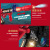 2022df-45218 Acousto-Optic Gun Voice Gun Submachine Gun Assault Gun Smoke Grenade Launcher Electric Toy Gun