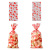 Transparent Printed Red Festive Fruit Gift OPP Packaging Bag Candy Bag Customizable Pattern Size