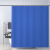 Pure Color Simple PEVA Waterproof and Mildew-Proof Shower Curtain Punch-Free Printing Bathroom Curtain