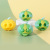 Halloween New 3D Three-Dimensional Pinch Force Vent Pumpkin Stress Relief Ball Grip Strength Ball Children's Toy Silica Gel Key Chain