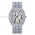 New Large Digital Large Dial Watch Barrel-Shaped Full Diamond Watch Fashion Diamond-Embedded Luxury Ladies Fashion Watch