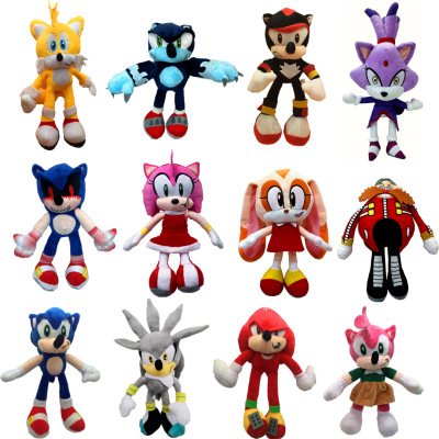 Super Sonic Plush Toy Sonic the Hedgehog Sonic Hedgehog Burezkerim Rabbit Doll in Stock