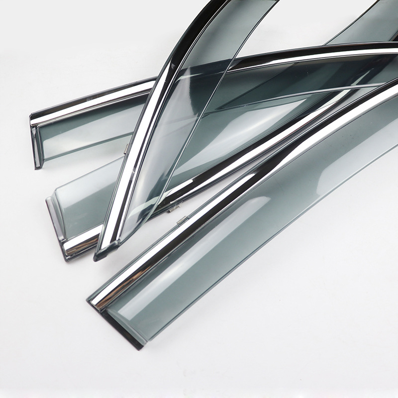 适用于多种车型汽车晴雨挡改装车窗雨眉挡雨板遮雨挡汽车用品厂家