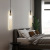 Nordic Minimalist Bedroom Bedside Small Droplight Personality Creative and Slightly Luxury Two-Head Glass Restaurant and Cafe Bar Chandelier