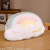 Factory Direct Sales Internet Hot New Rainbow Hand Warmer Pillow Cute Star Moon Afternoon Nap Pillow Plush Cushion Gift